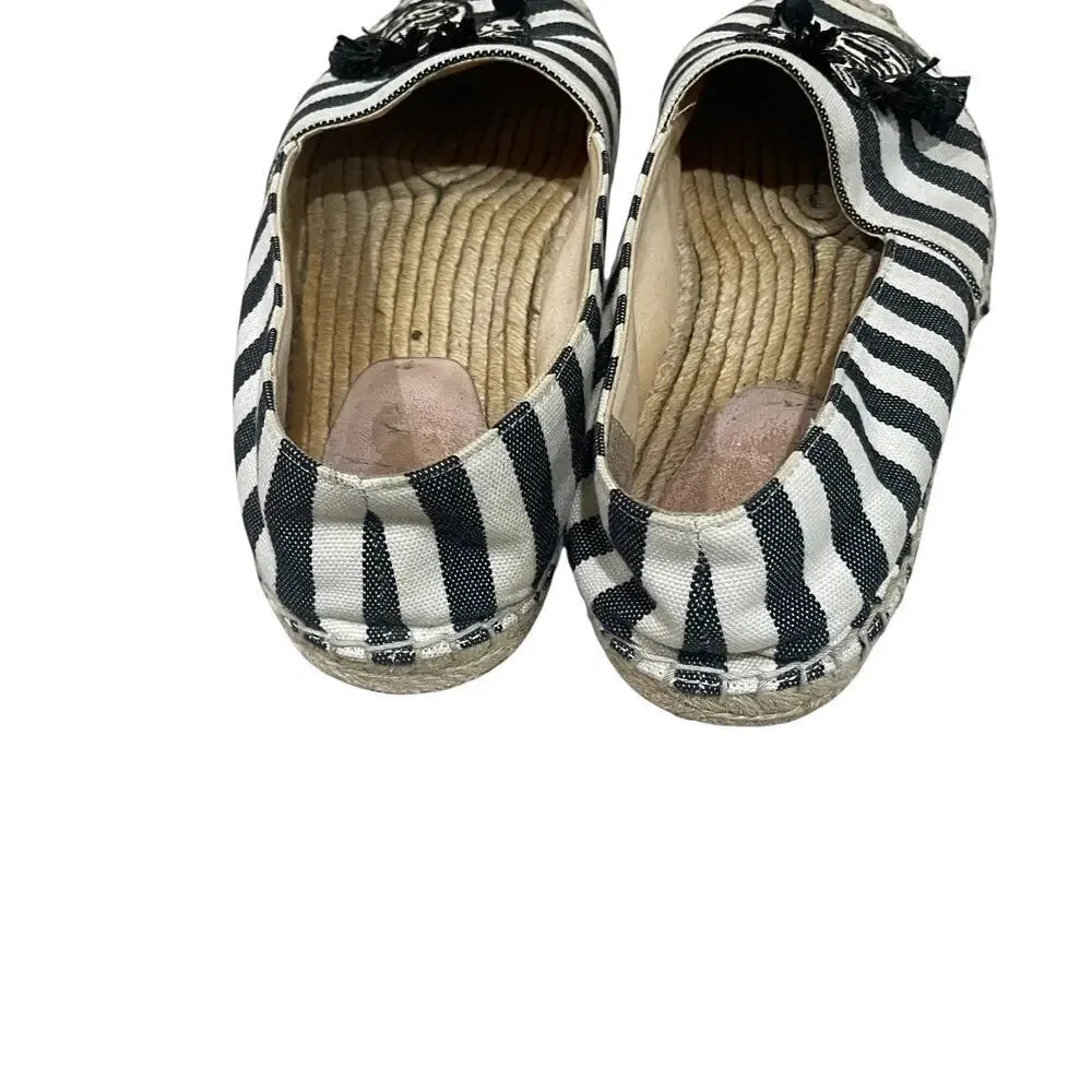 Kate spade garden zebra espadrilles